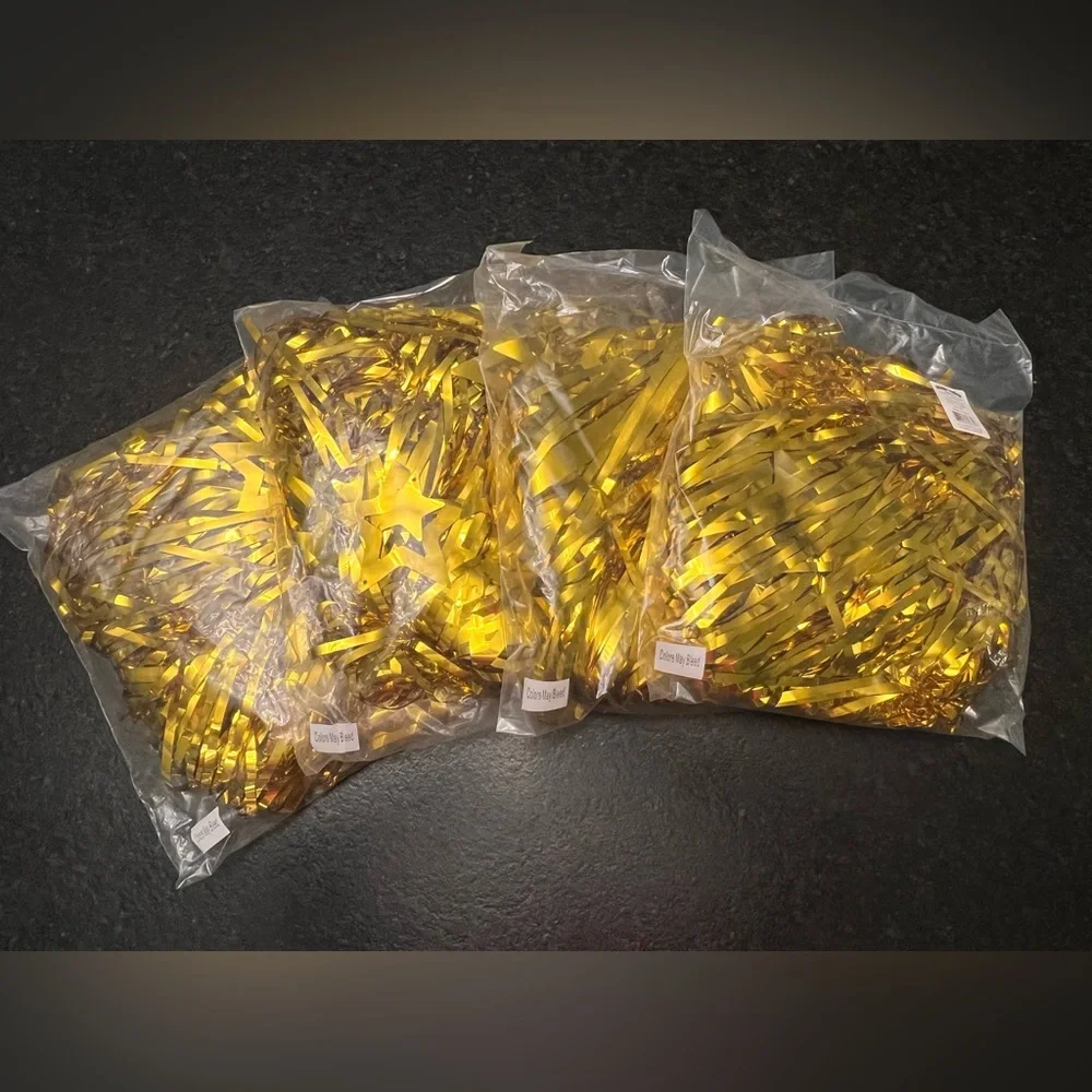 NWT 4 Gold COLUMNS Hanging BUNDLE Stars PROM Hollywood
